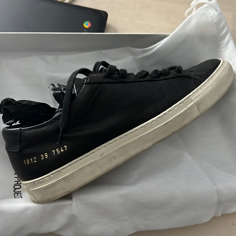 Common projects original Achilles low limited edition low black